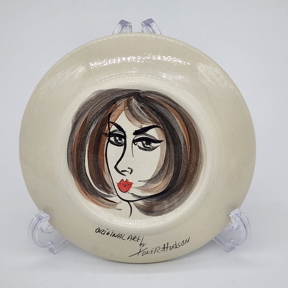 Original Art By Toni R. Hudson Cup and Saucer - Picture 7 of 7